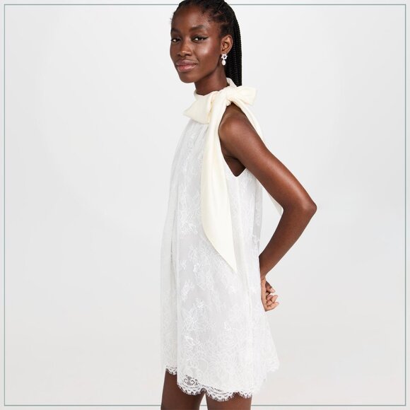 The Vampire’s Wife $2690 Mini Athena Lace and Satin Runway Dress - Picture 8 of 8